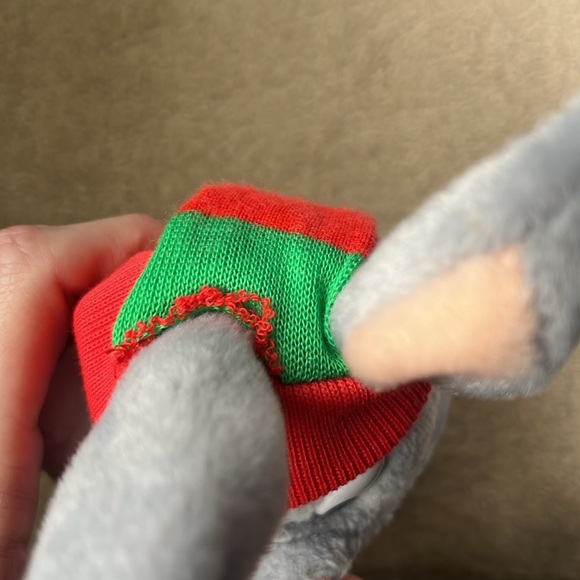 Vintage 1992 McDonald’s Looney Tunes Warner Bros. Christmas Bugs Bunny Plush Toy - Picture 10 of 11